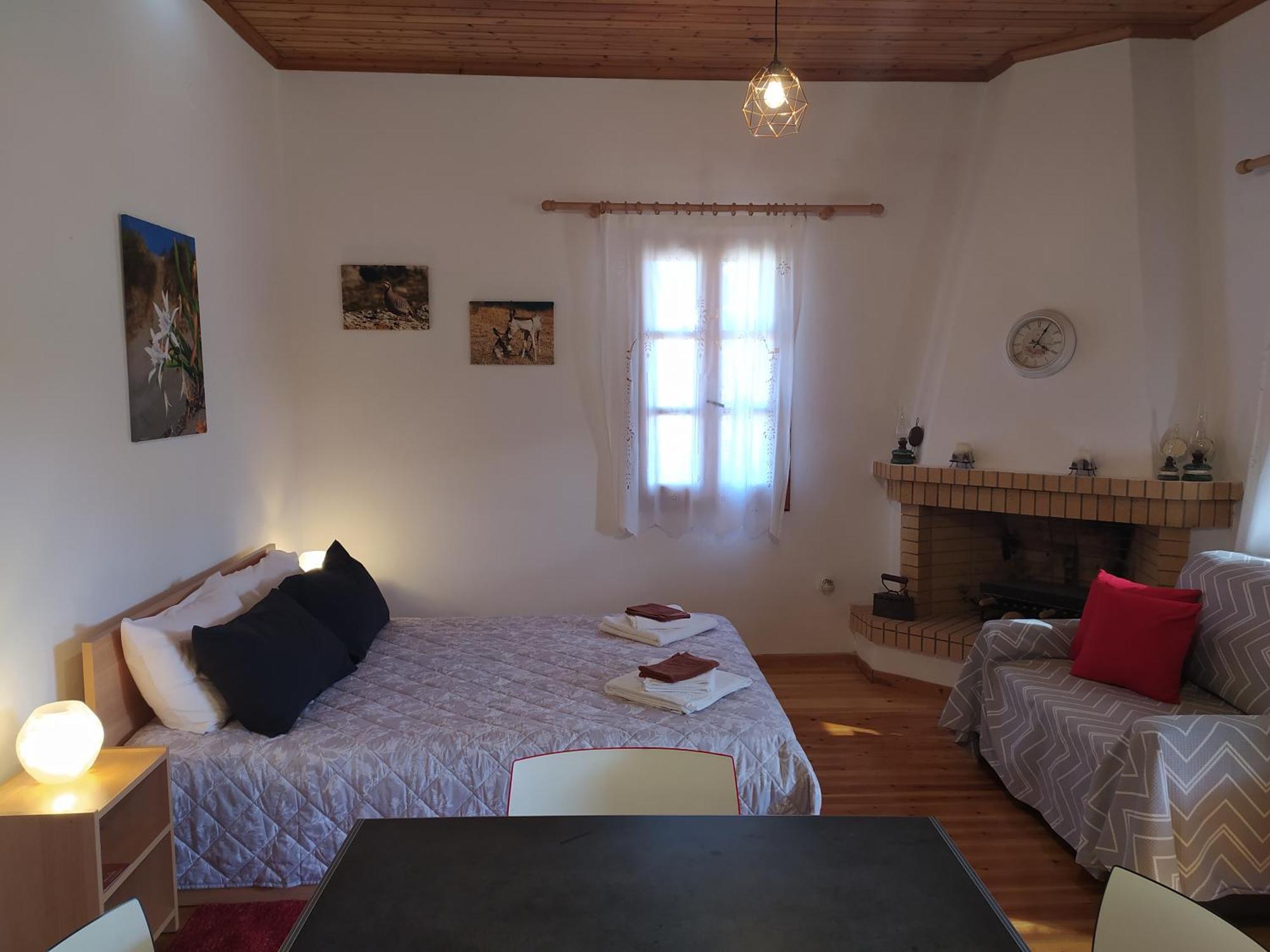 Cozy House With Amazing Sea View Leilighet Kaminia  Eksteriør bilde
